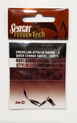 SENSAS ZAPINKA DO PRZYPONU roz. S op. 6szt [32999] 