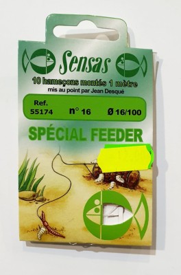 PRZYPONY SENSAS SPECIAL FEEDER #16 0.16mm/100CM (op. 10szt) [55174] 
