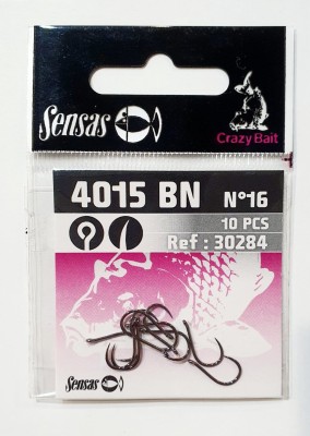 HACZYKI SENSAS 4015 nr16 BARBLESS EYED (opak. 10szt)