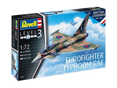 REVELL 03900 1:72 Eurofighter Typhoon RAF [BRITISH LEGENDS VER.]