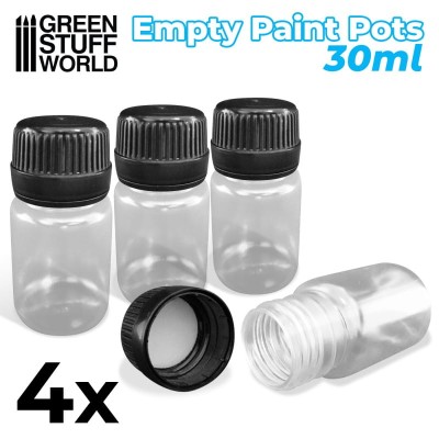GSW 10454 Zestaw butelek do mieszania farb 30ml (opak. 4 szt)