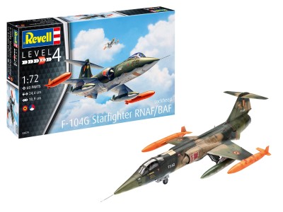 REVELL 03879 1:72 F-104 G Starfighter RNAF/BAF 