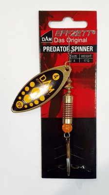 BŁYSTKA DAM PREDATOR 60592 #4 17g - BLACKY 