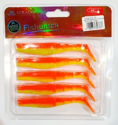 MIKADO FISHUNTER 10,5cm - kolor 100 (op. 5szt) [PMFHL10.5-100] 