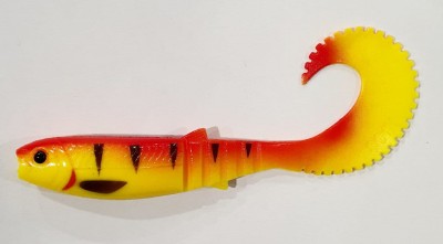 SAVAGE GEAR TWISTER CANNIBAL 12,5cm - GOLDEN AMBULANCE CURLTAIL (op. 1szt) [63811] 