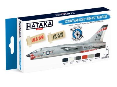 HATAKA BS18 US Navy and USMC "high-viz" [PAINT SET]