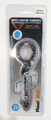 SAVAGE GEAR WĘGORZ REAL EEL 20cm 38g BLACK GREEN PEARL [63765]