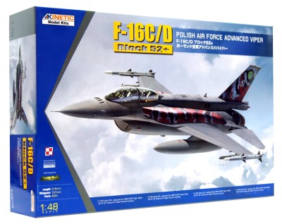 KINETIC 48076 1:48 F-16C/D Polish Air Force TIGER MEET 2013/14