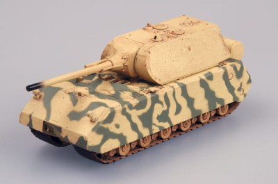 TRUMPETER 36204 1:72 Maus Tank, German Army ( War Used ) [DIE-CAST]