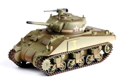 TRUMPETER 36252 1:72 M4 Middle Tank (Mid.) 1st. Armored Div. [DIE-CAST]
