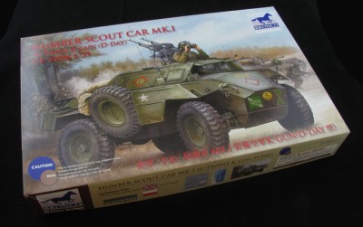 BRONCO CB35016 1:35 Humber Scout Car Mk. I w/twin k-gun (D-day version)