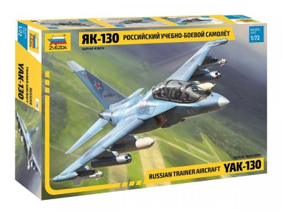 ZVEZDA 7307 1:72 Yak-130 Russian Trainer Aircraft