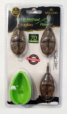 MIKADO METHOD FEEDER DOUGLAS QMF L 3x70g + FOREMKA [AMFN-QMF-3L-SET70] 