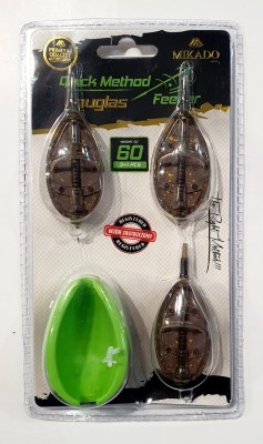 MIKADO METHOD FEEDER DOUGLAS QMF L 3x60g + FOREMKA [AMFN-QMF-3L-SET60] 