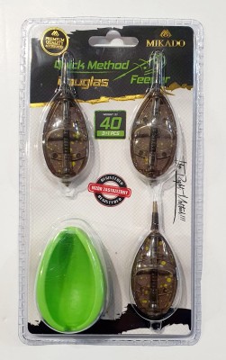 MIKADO METHOD FEEDER DOUGLAS QMF L 3x40g + FOREMKA [AMFN-QMF-3L-SET40] 
