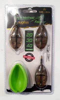 MIKADO METHOD FEEDER DOUGLAS QMF L 20+30+40g + FOREMKA [AMFN-QMF-3L-SET] 