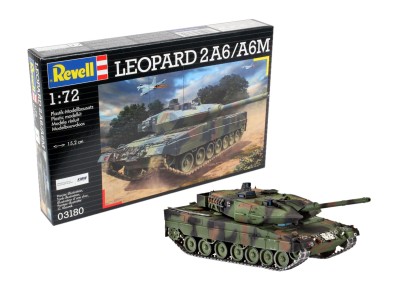 REVELL 03180 1:72 Leopard 2 A6/A6M