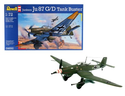 REVELL 04692 1:72 German WWII Junkers Ju 87 G/D Tank Buster