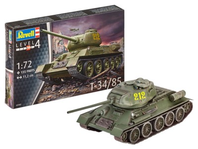 REVELL 03302 1:72 Soviet Tank T-34/85