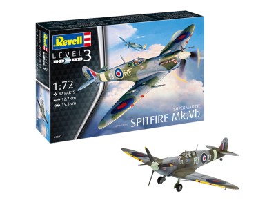 REVELL 03897 1:72 Supermarine Spitfire Mk.Vb (PL)