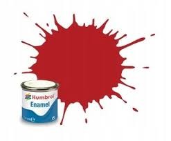 HUMBROL ENAMEL 153 Insignia Red [MATT] 14ml
