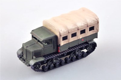 TRUMPETER 35112 1:72 Soviet Voroshilovets Tractor [DIE-CAST]