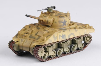 TRUMPETER 36253 1:72 M4 Middle Tank (Mid.) - 4th Armored Div. [DIE-CAST]