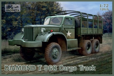 IBG 72019 1:72 DIAMOND T 968 CARGO TRUCK