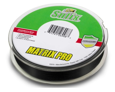 PLECIONKA SUFIX MATRIX PRO 0,15mm 135m BLACK 