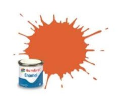 HUMBROL ENAMEL 082 Orange Lining [MATT] 14ml