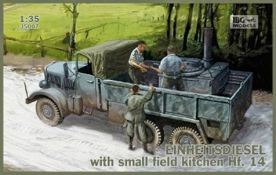 IBG 35007 1:35 EINHEITSDIESEL WITH FIELD KITCHEN HF.14