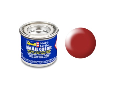 REVELL ENAMEL 32330 FIERY RED [SEMI-GLOSS] 14ml (RAL3000) 