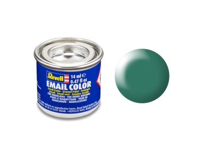 REVELL ENAMEL 32365 PATINA GREEN [SEMI-GLOSS] 14ml (RAL6000) 