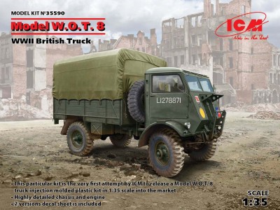 ICM 35590 1:35 Model W.O.T. 8, WWII British Truck