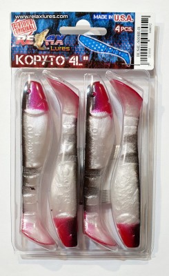 RELAX KOPYTO 4L"(10cm) - kol. S008R (op. 4szt) [BLS4L-S008R-B] 