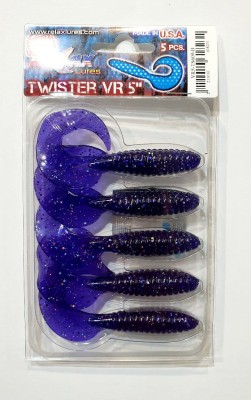 RELAX TWISTER VR5"(9cm) - kol. TS609 (op. 5szt) [VR5-TS609-B] 