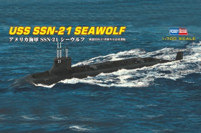 HOBBY BOSS 87003 1:700 USS SSN-21 SEAWOLF ATTACK SUBMARINE
