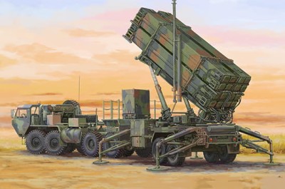 TRUMPETER 07157 1:72 M983 HEMTT & M901 Launching Station of MIM-104F Patriot SAM System (PAC-3)