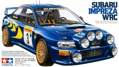 TAMIYA 24199 1:24 Subaru Impreza WRC'98 - Monte Carlo