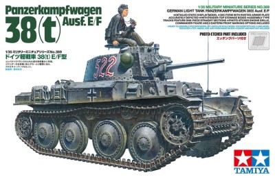 TAMIYA 35369 1:35 Panzerkampfwagen 38(t) Ausf. E/F