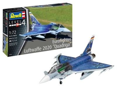 REVELL 03843 1:72 Eurofighter "Luftwaffe 2020 Quadriga"