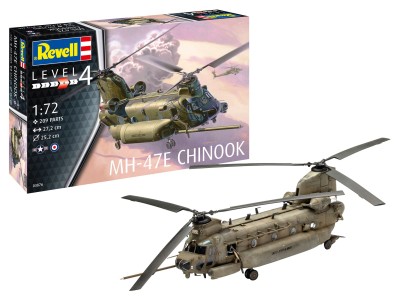 REVELL 03876 1:72 US Helicopter MH-47E Chinook