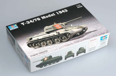 TRUMPETER 07208 1:72 T-34/76 1943