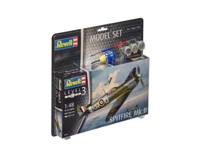 REVELL 63959 1:48 Spitfire Mk.II [MODEL SET]