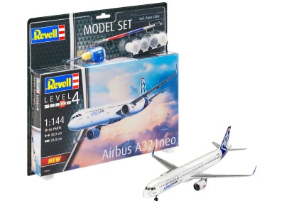 REVELL 64952 1:144 Airbus A321 Neo [MODEL SET]