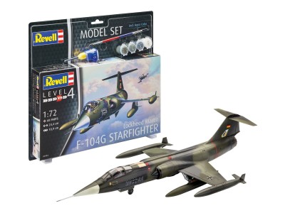 REVELL 63904 1:72 Lockheed Martin F-104G Starfighter [MODEL SET]