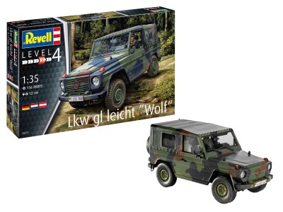REVELL 03277 1:35 German Car Lkw gl leicht "Wolf" 