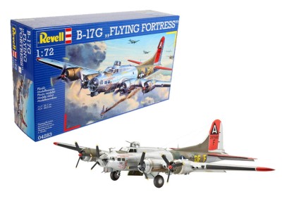 REVELL 04283 1:72 B-17G Flying Fortress (rozp. skrzydeł: 44cm)