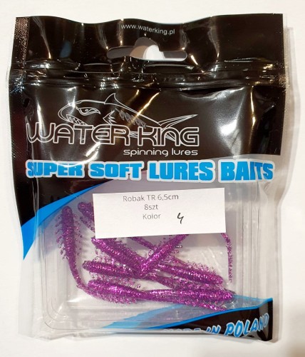 WATER KING ROBAK TR 6,5cm - KOLOR nr 4 (op. 8szt)