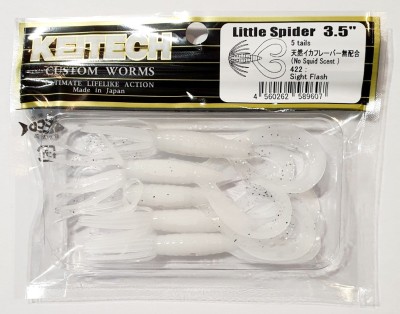 KEITECH LITTLE SPIDER 3,5"(8,9cm) #422 Sight Flash - op. 5szt 
